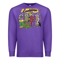 Purple obsessive cup disorder mardi gras Premium Sweatshirt - MaliasSmallBusiness