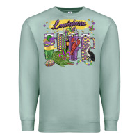 Seafoam obsessive cup disorder mardi gras Premium Sweatshirt - MaliasSmallBusiness