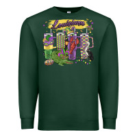 Sports Green obsessive cup disorder mardi gras Premium Sweatshirt - MaliasSmallBusiness