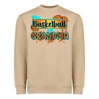 Mushroom basketball grandma with leopard Heavyweight Sweatshirt - Zillion Design Studio