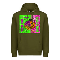 Army Green sorta sweet sorta spooky tumbler Premium Hoodie - BundleAndBundleShop
