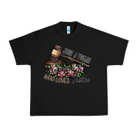 Black just a woman who loves justice Urban Heavy Tee - SublimationCraftShop