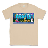 Mushroom winter vibes license plate Classic Tee - BundleAndBundleShop