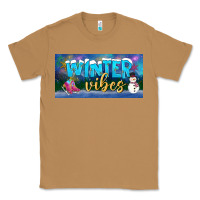 Toasted Coconut winter vibes license plate Classic Tee - BundleAndBundleShop
