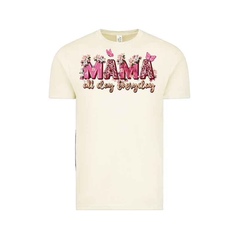 Mama All Day Everyday Vintage Tee by Zillion Design Studio | Teevron