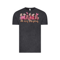 Vintage Black mama all day everyday Vintage Tee - Zillion Design Studio