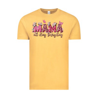 Vintage Mustard mama all day everyday Vintage Tee - Zillion Design Studio