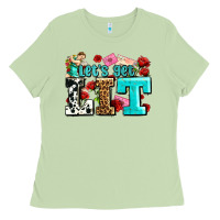 Matcha valentines day lets get lit Ladies Tee - AdoDesignShop