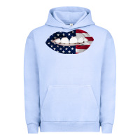 Pigment Grape Ice Lips American Flag Urban Hoodie - Bettercallsaul