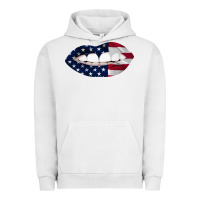 Pigment Lunar Rock Lips American Flag Urban Hoodie - Bettercallsaul