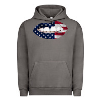 Pigment Tornado Lips American Flag Urban Hoodie - Bettercallsaul