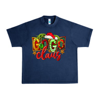 Navy christmas gogo claus Urban Heavy Tee - FaDigitalArtStudio