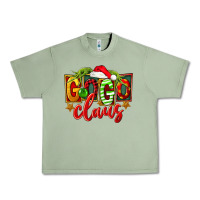 Oil Green christmas gogo claus Urban Heavy Tee - FaDigitalArtStudio