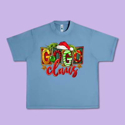 Christmas Gogo Claus Urban Heavy Tee Designed By Fadigitalartstudio