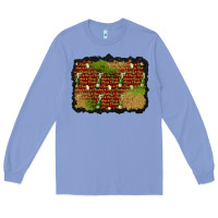 Colony Blue christmas champagne background Long Sleeve Tee - BundleAndBundleShop