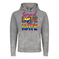 Cloud Rock spread love not hate Vintage Hoodie - Zillion Design Studio