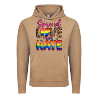 Vintage Coffee spread love not hate Vintage Hoodie - Zillion Design Studio