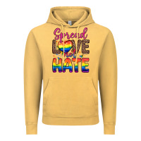Vintage Mustard spread love not hate Vintage Hoodie - Zillion Design Studio