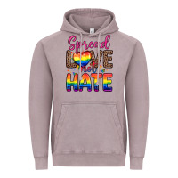 Vintage Zinc spread love not hate Vintage Hoodie - Zillion Design Studio