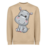 Mushroom hippo Heavyweight Sweatshirt - texasbilliewilder