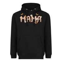 Black retro mama Heavyweight Hoodie - MaliasSmallBusiness