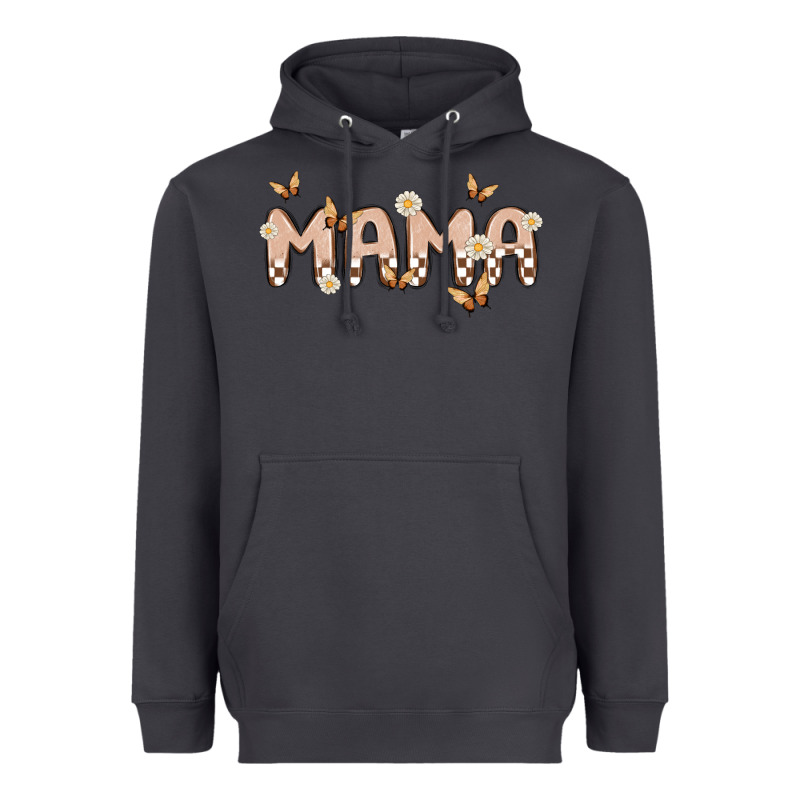 Retro Mama Heavyweight Hoodie by MaliasSmallBusiness | Teevron