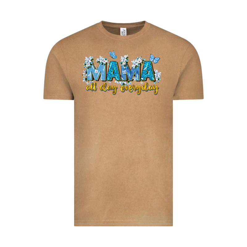 Mama All Day Everyday Vintage Tee by Zillion Design Studio | Teevron