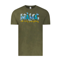 Vintage Olive mama all day everyday Vintage Tee - Zillion Design Studio
