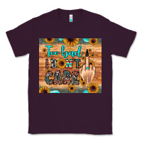 Plum too bad i don't care Classic Tee - JahusDesignShop