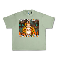 Oil Green Rabbit daisy sunflower leopard 20oz tumbler Urban Heavy Tee - Neo Western