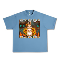 Pebble Blue Rabbit daisy sunflower leopard 20oz tumbler Urban Heavy Tee - Neo Western