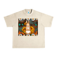 Sandshell Rabbit daisy sunflower leopard 20oz tumbler Urban Heavy Tee - Neo Western