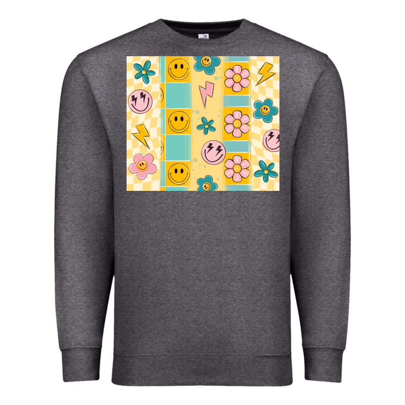 Retro Daisy Premium Sweatshirt by MaliasSmallBusiness | Teevron