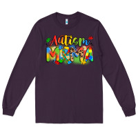 Plum autism mama Long Sleeve Tee - Artiststas