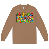 Toasted Coconut autism mama Long Sleeve Tee - Artiststas