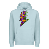 Blue Mist halloween lightning bolt Premium Hoodie - BundleAndBundleShop