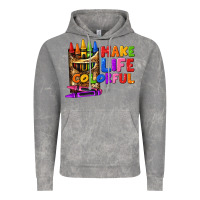 Cloud Rock make life colorful Vintage Hoodie - texasbilliewilder