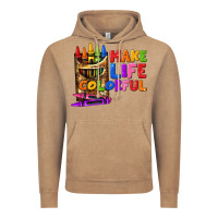 Vintage Coffee make life colorful Vintage Hoodie - texasbilliewilder