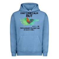 Pigment Pebble Blue rooster Urban Hoodie - Bettercallsaul