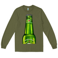 Army Green green beer Long Sleeve Tee - AdoDesignShop