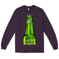 Plum green beer Long Sleeve Tee - AdoDesignShop