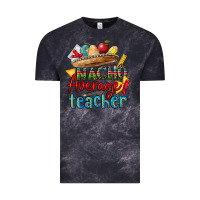 Cloud Black nacho average teacher Vintage Tee - CTS Tumbler Store