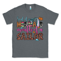 Charcoal Heather soul of a mermaid mouth of a sailor Classic Tee - JahusDesignShop