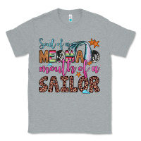 Heather Grey soul of a mermaid mouth of a sailor Classic Tee - JahusDesignShop