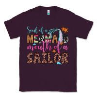 Plum soul of a mermaid mouth of a sailor Classic Tee - JahusDesignShop
