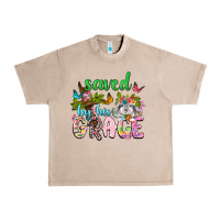 French Oak Saved by his grace Urban Heavy Tee - Neo Western