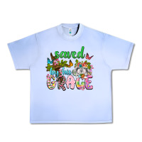 Grape Ice Saved by his grace Urban Heavy Tee - Neo Western