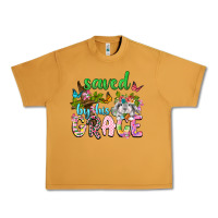 Peanut Butter Saved by his grace Urban Heavy Tee - Neo Western