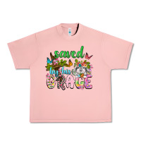 Salmon Saved by his grace Urban Heavy Tee - Neo Western