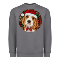 Storm beagle christmas ornament Heavyweight Sweatshirt - RanaPortraitStore